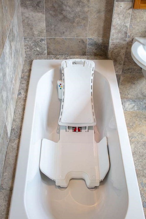 Bathlift With White Cover